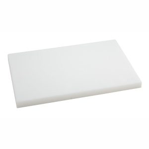 Tabla Cortar Polietileno (PE-500) Metaltex 60x40cm espesor 20mm color BLANCA