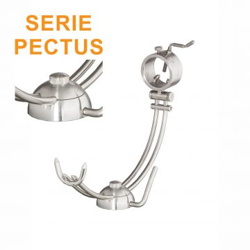 Soporte jamonero Afinox Serie PECTUS “PE-SP” con cabezal giratorio y sin base o pie