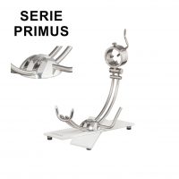 Soporte jamonero Afinox Serie PRIMUS Modelo X "PRX-K" con base de Krion y cabezal giratorio