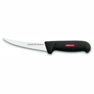 3 Claveles 8179 – Cuchillo Deshuesar Curso PROFLEX 13cm – Mango Negro