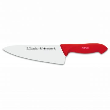Cuchillalia – 3 Claveles Proflex Rojo 8251 – Cuchillo Cocinero 20cm 8″