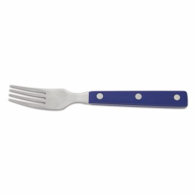 Tenedor de mesa Arcos 374723 195 mm Mango azul POM - Cuchillalia