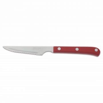 Cuchillo chuletero Arcos 374822 115/225 mm Mango rojo POM – Cuchillalia