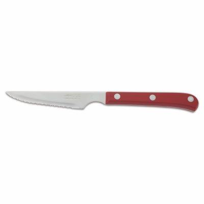 Cuchillo chuletero Arcos 374822 115/225 mm Mango rojo POM - Cuchillalia