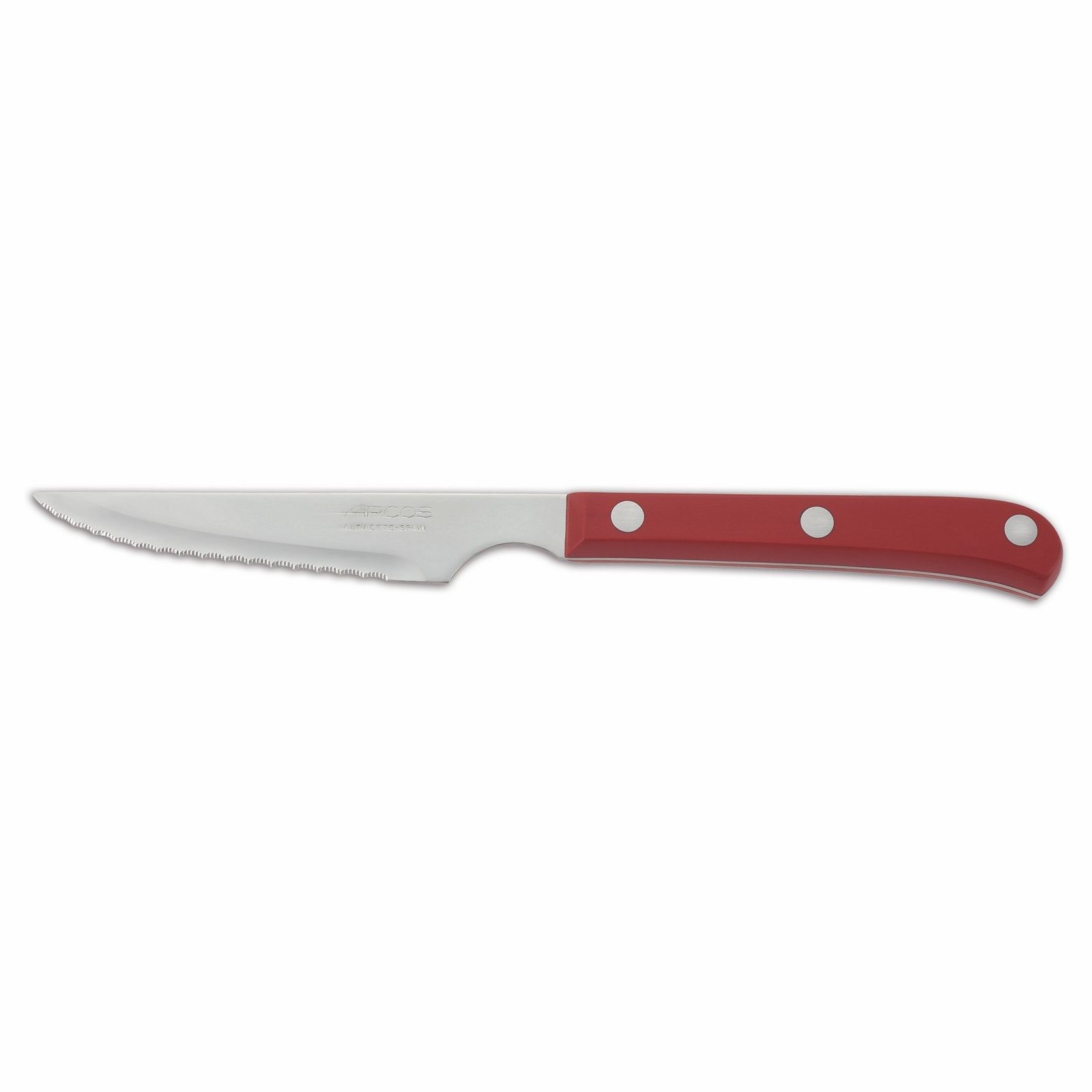 Cuchillo chuletero con mango blanco - Arcos 374824