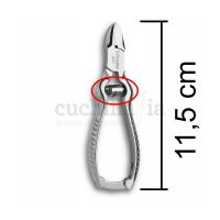 Muelle de recambio tipo gusano para alicates de manicura de 11,5 cm - 3 Claveles 9626 - Cuchillalia.com