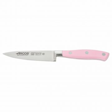Cuchillalia – Arcos Riviera Rose 230254 – Cuchillo mondador de 100 mm de mango Rosa