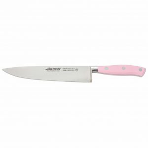 Cuchillalia - Arcos Riviera Rose 233654 - Cuchillo cocinero de 200 mm mango ROSA