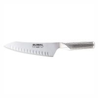 Cuchillalia - GLOBAL G-83 - Cuchillo de Cocina / Cebollero alveolado estilo oriental 18 cm