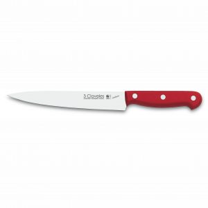 Cuchillo Filetear mango rojo 17 cm - 3 Claveles 1903 - Cuchillalia