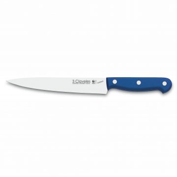 Cuchillo Filetear mango azul 17 cm – 3 Claveles 1943 – Cuchillalia