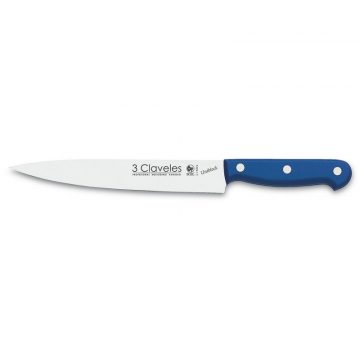 cuchillalia-3-claveles-01945-uniblock-cuchillo-filetear-fileteador-20-cm-mango-azul
