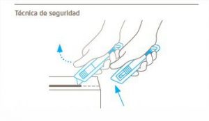 Cúter de seguridad Martor Secunorm Profi Light - Técnica de seguridad - Cuchillalia