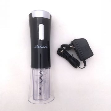 Cargador del Sacacorchos eléctrico con batería recargable – Negro – Arcos 604600 – Cuchillalia