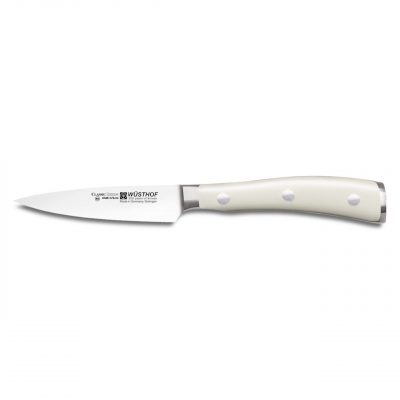 Cuchillo Mondador de mango blanco - 9 cm - Wüsthof Classic Ikon Creme 4086-0/9