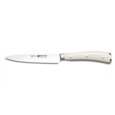 Cuchillo Mondador de mango blanco - 12 cm - Wüsthof Classic Ikon Creme 4086-0/12