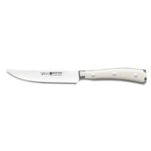 Cuchillo Steak de mango blanco - 12 cm - Wüsthof Classic Ikon Creme 4096-0/12