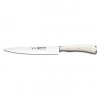 Cuchillo de Chef (hoja estrecha) de mango blanco - 20 cm - Wüsthof Classic Ikon Creme 4506-0/20