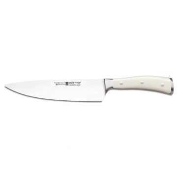 Cuchillo de Chef de mango blanco – 20 cm – Wüsthof Classic Ikon Creme 4596-0/20