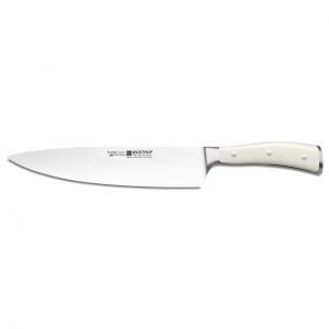 Cuchillo de Chef de mango blanco - 23 cm - Wüsthof Classic Ikon Creme 4596-0/23