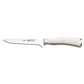 Cuchillo Deshuesador de mango blanco – 14 cm – Wüsthof Classic Ikon Creme 4616-0/14