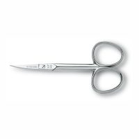 Tijeras curvas para manicura 9 cm 3.5" - 3 Claveles 2001 - Cuchillalia