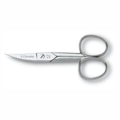 Tijeras curvas para uñas 11.5 cm 4.5" - 3 Claveles 2017 - Cuchillalia