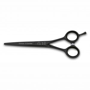 Tijeras de Peluquería de Corte Titanium 5,5" - 3 Claveles 12496 - Cuchillalia