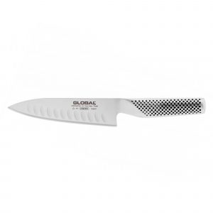 Cuchillalia - Global G-79 Cuchillo Cocinero Alveolado de 16 cm