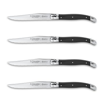 Set de 4 cuchillos chuleteros 3 Claveles Bistro 1481 – Cuchillalia