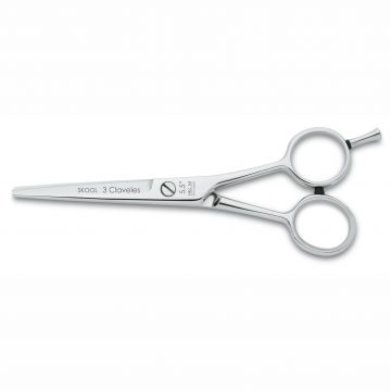 Tijeras de Peluquería de Corte de 5,5″ – 3 Claveles Skool 12755 – Cuchillalia