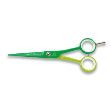 Tijeras de Peluquería de Corte de 5,5″ – 3 Claveles Cool Verde 18179 – Cuchillalia