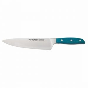 Cuchillo cocinero de 21 cm con mango en micarta verde, Arcos Brooklyn 190623