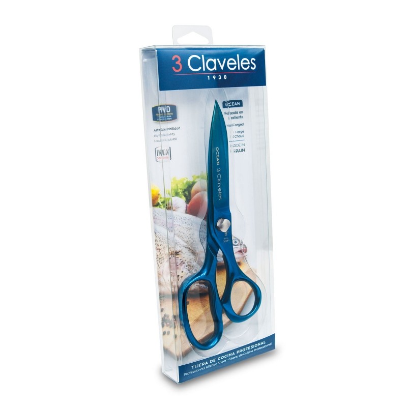 ⇒ Tijera cocina 3 claveles 00401-8 ▷ Precio. ▷ Comprar con los Mejores  Precios. Ofertas online