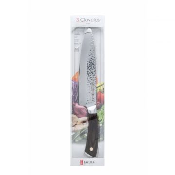 Estuche del cuchillo de chef de 20 cm de hoja – 3 Claveles Sakura 1019 – Cuchillalia