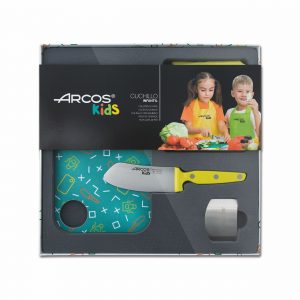 Kit de cuchillo para niños Arcos Kids amarillo - Cuchillalia