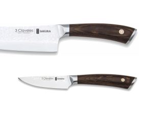 Cuchillos de la serie Sakura de 3 Claveles en Cuchillalia