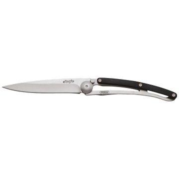 Navaja Deejo 27g Wood Natural con mango de madera de ébano | Cuchillalia