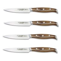 Set de 4 cuchillos chuleteros 3 Claveles Wagyu 1048 - Cuchillalia