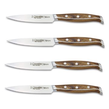 Set de 4 cuchillos chuleteros 3 Claveles Wagyu 1048 – Cuchillalia