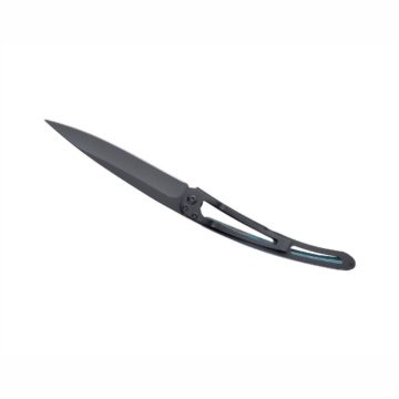 Navaja Dejoo Black 37g con mango de haya azul | Reverso | Cuchillalia.com