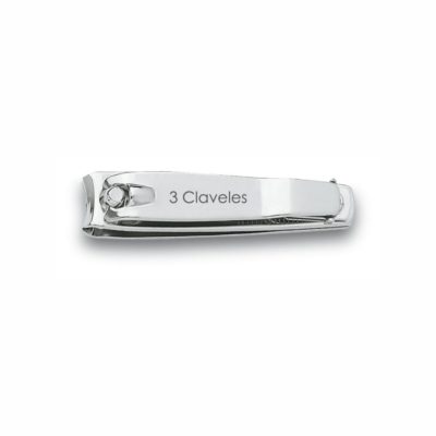 Cortaúñas de 6 cm con lima - 3 Claveles 12416 - Cuchillalia