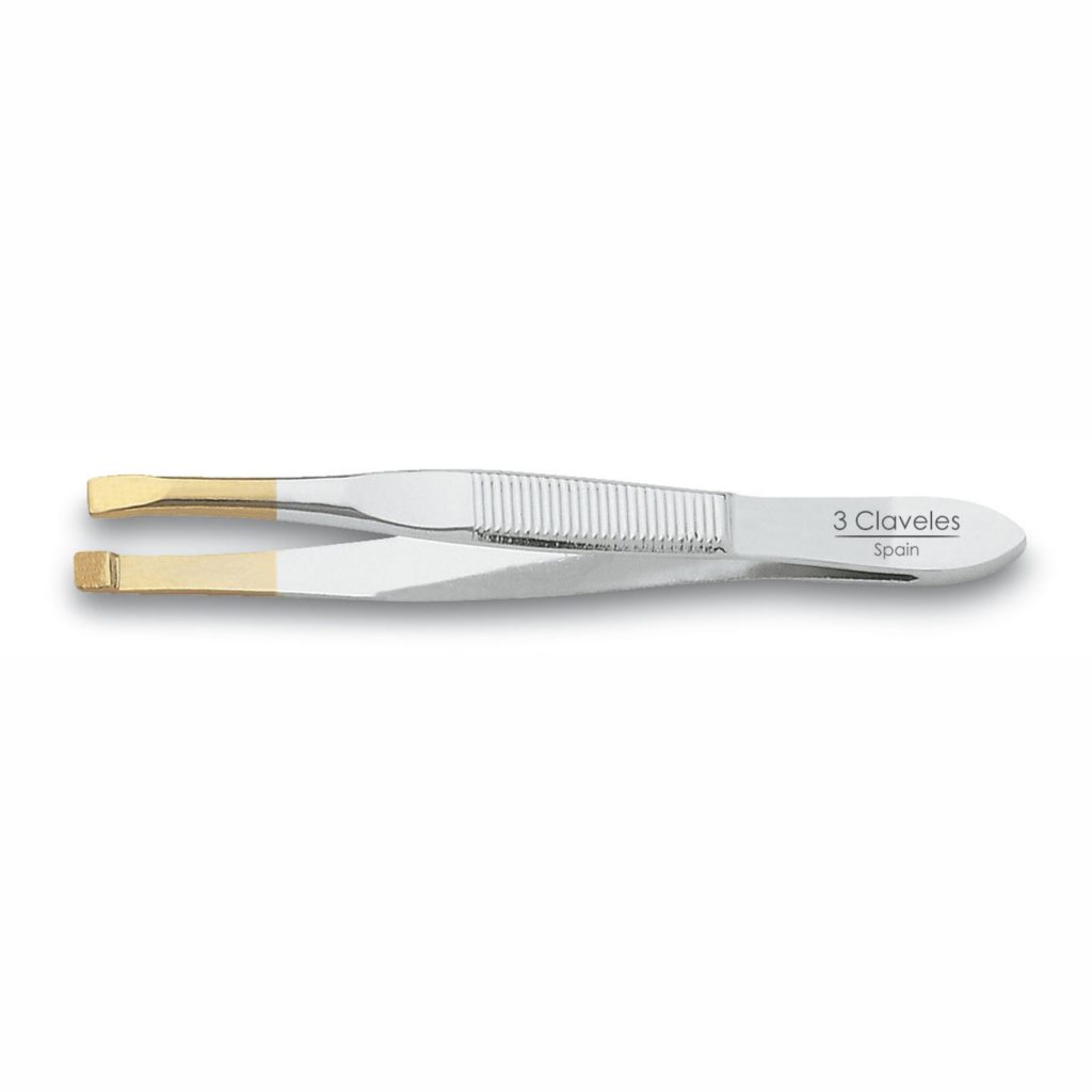 Pinza De Depilar – Pinzette Mit Gerader Spitze Im Eleganten Design