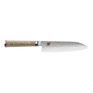 Cuchillo santoku de 18 cm Miyabi 5000 MCD de mango claro - Cuchillalia