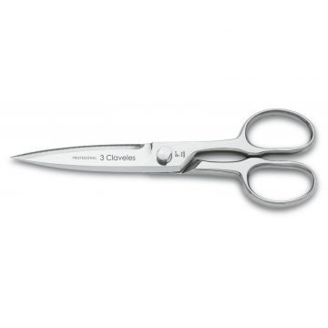 Tijera de Cocina Inoxidable de 23 cm – 3 Claveles Suprema 416
