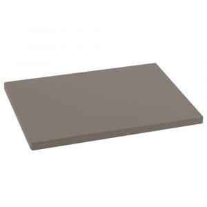 Tabla para cortar de color bronce de 33x23x1,5 cm de Metaltex fabricada en polietileno