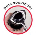 Descapsulador del sacacorchos 3 Claveles