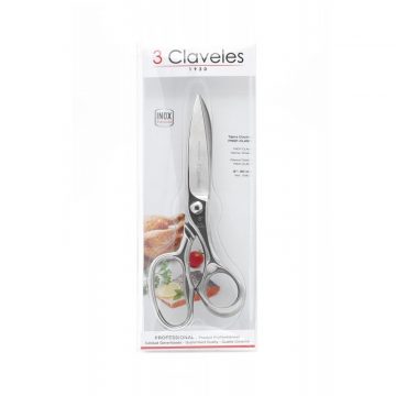 Tijeras de cocina de 20 cm – 3 Claveles Prof-Class 423 – Estuche