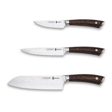 Set de 3 cuchillos 3 Claveles Sakura 1026