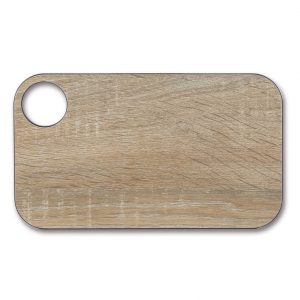Tabla de corte imitación madera de 240x140 mm de Arcos fabricada en fibra de celulosa y resina